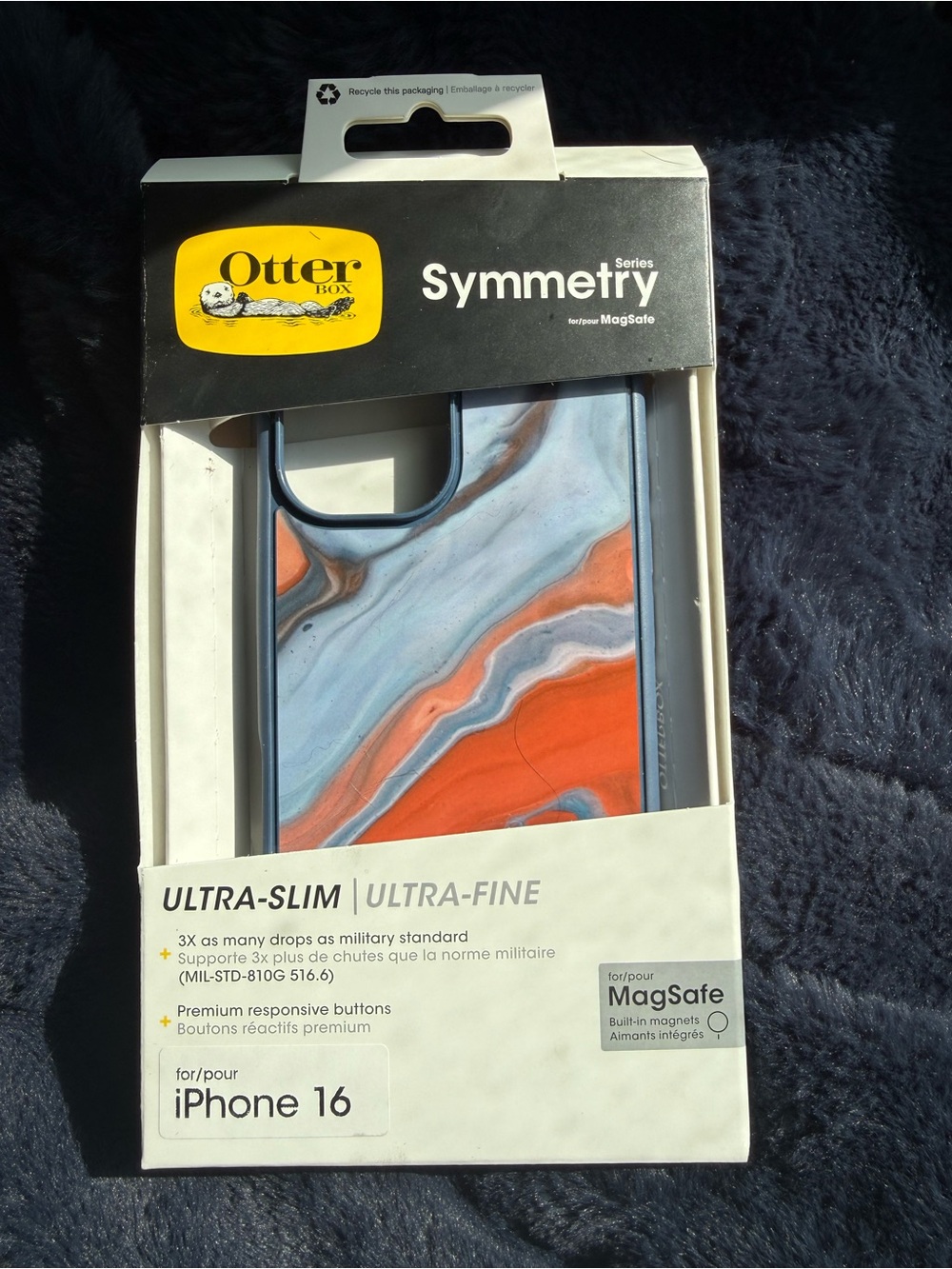 OtterBox Symmetry Series Ultra-Slim iPhone 16 Case - Brand New